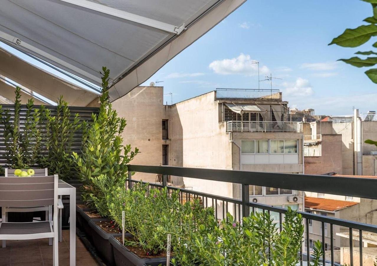 Emily In Athens - Central Chic Flat With Terrace Syntagma E1 מראה חיצוני תמונה