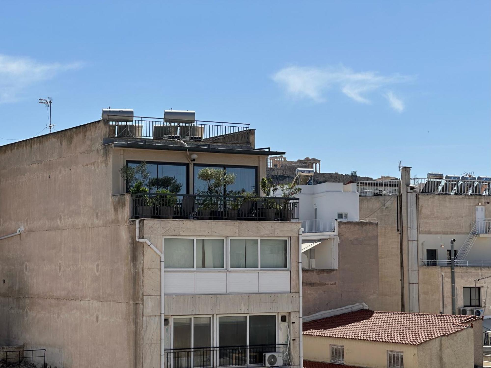Emily In Athens - Central Chic Flat With Terrace Syntagma E1 מראה חיצוני תמונה